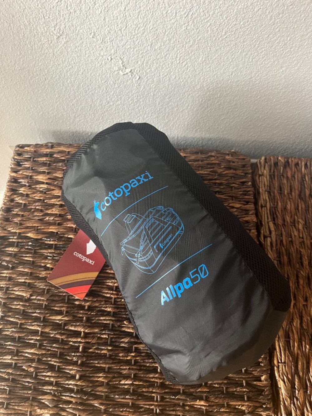 COTOPAXI Allpa 50L Duffel Bag Black NWT - Picture 13 of 15